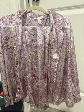Oscar de la Renta Pink Label Pajama Set
